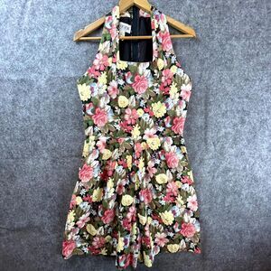 Vintage R J Stevens Romper 12 Dark Romantic 90s Y2K Cottagecore Playful Feminine